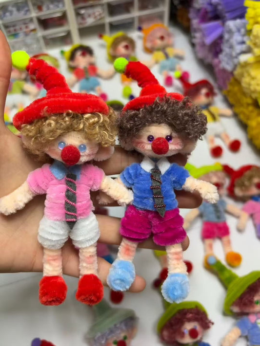 Twist Stick Clown(13~15 cm/5.1~5.9 inch)