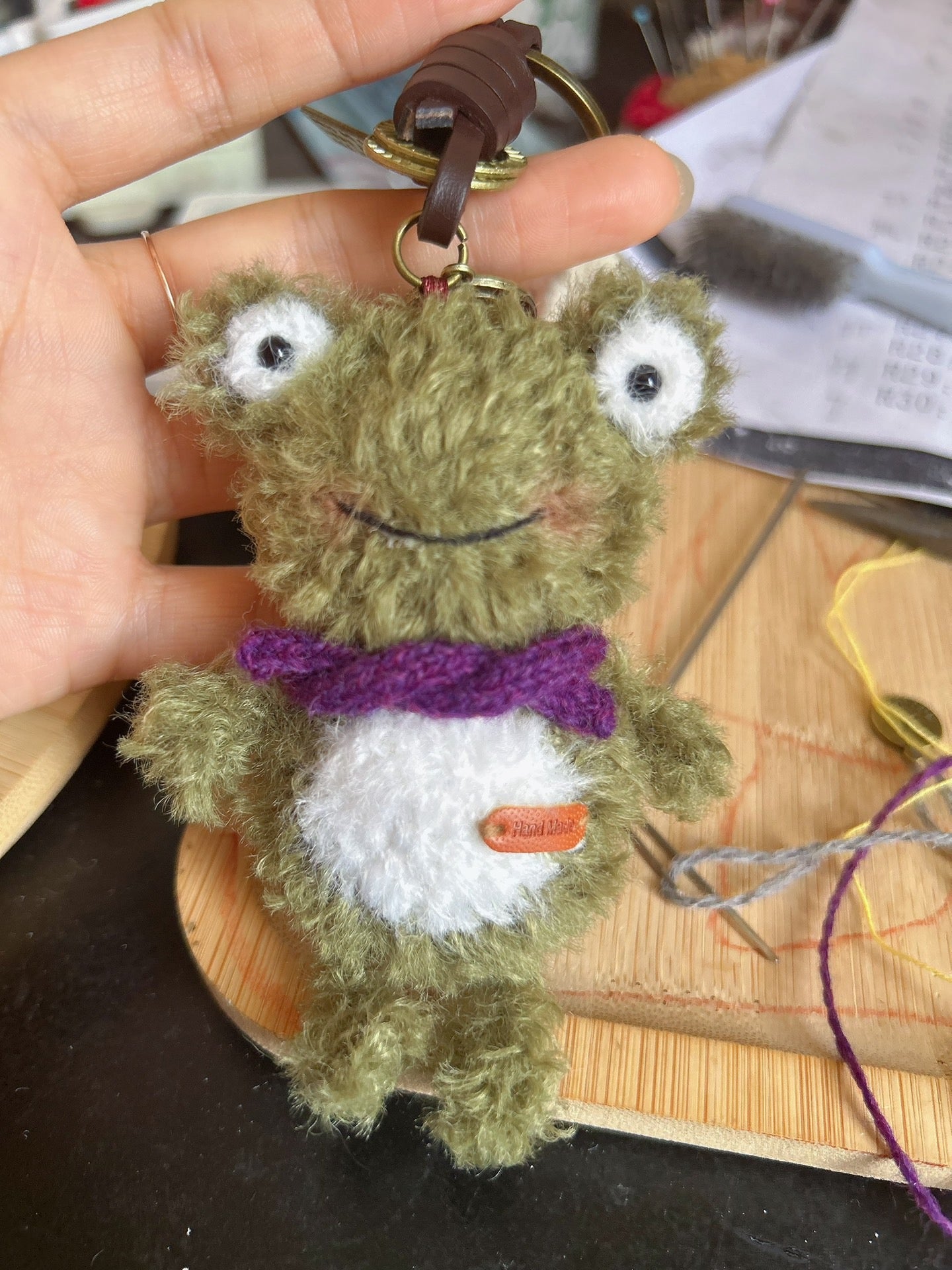 Crochet Animals/Frog/Monkey/Elephant/Bear/Donkey/Bunny/Milk Cow//Snake/Pig/Duck/Chicken/Tiger/Mouse(9~10 cm/3.5~3.9 inch)