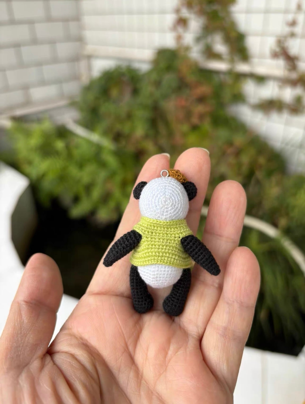 Crochet Panda/Micro Crochet(5.7 cm/2.2 inch)