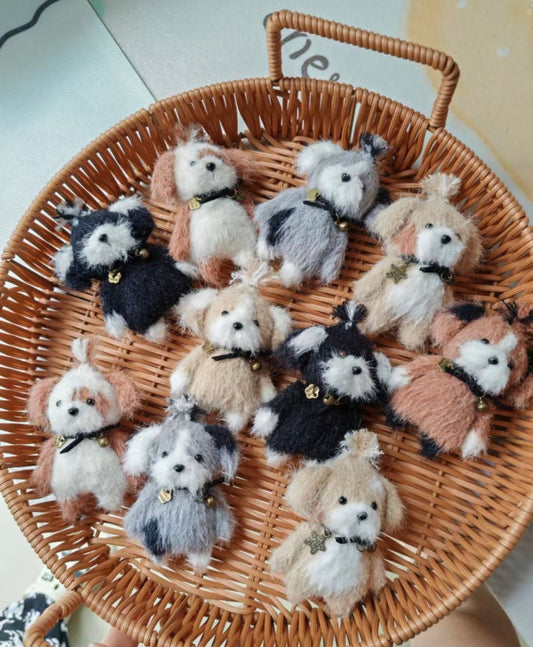 Crochet Dogs (7.5 cm/2.9 inch)