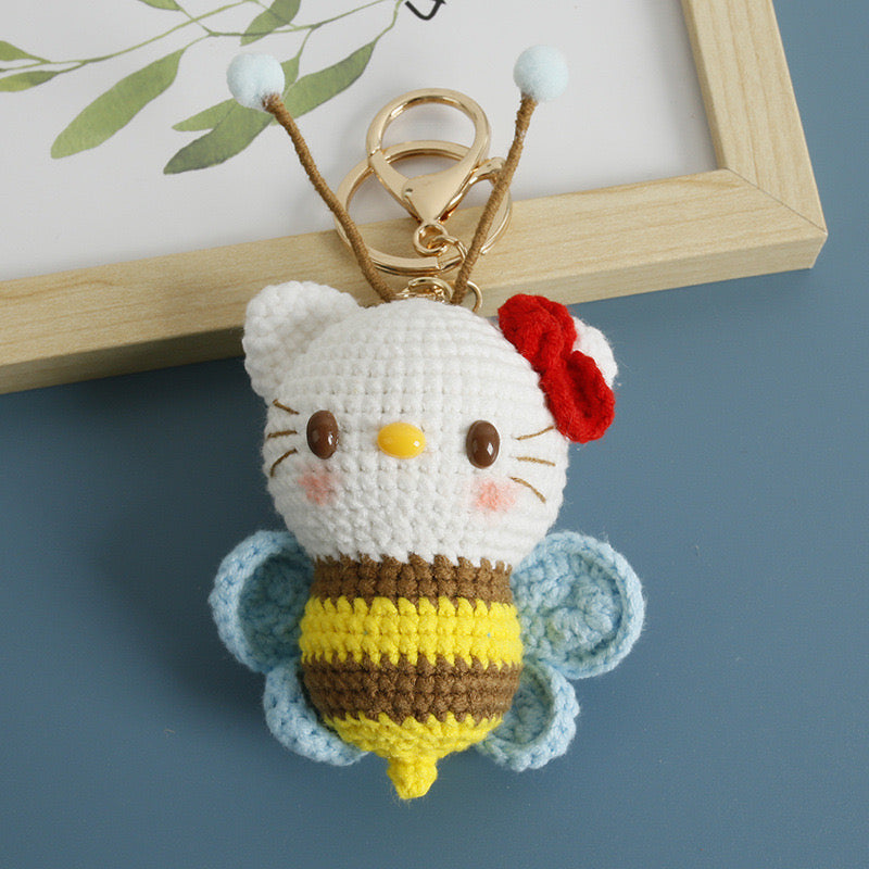 HelloKitty&Bee Keychain