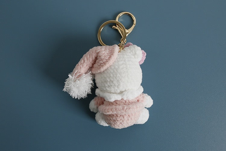 HelloKitty with Pink Pajamas Keychain