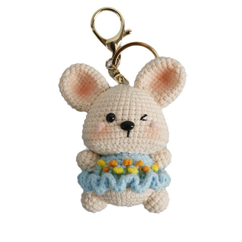 Crochet Koala Girl Keychain