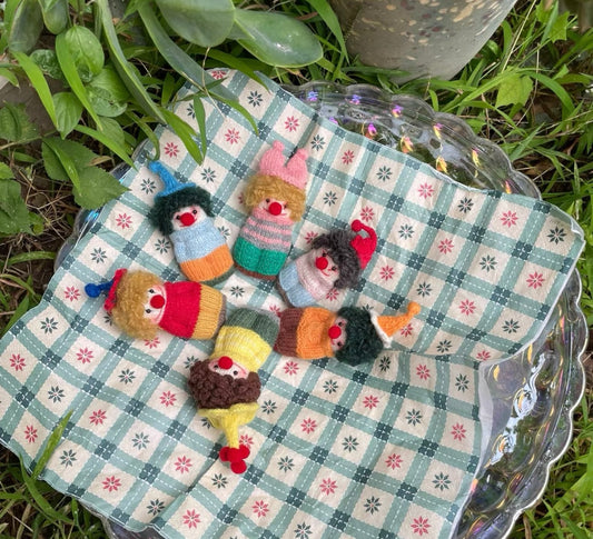 Knitted Clown