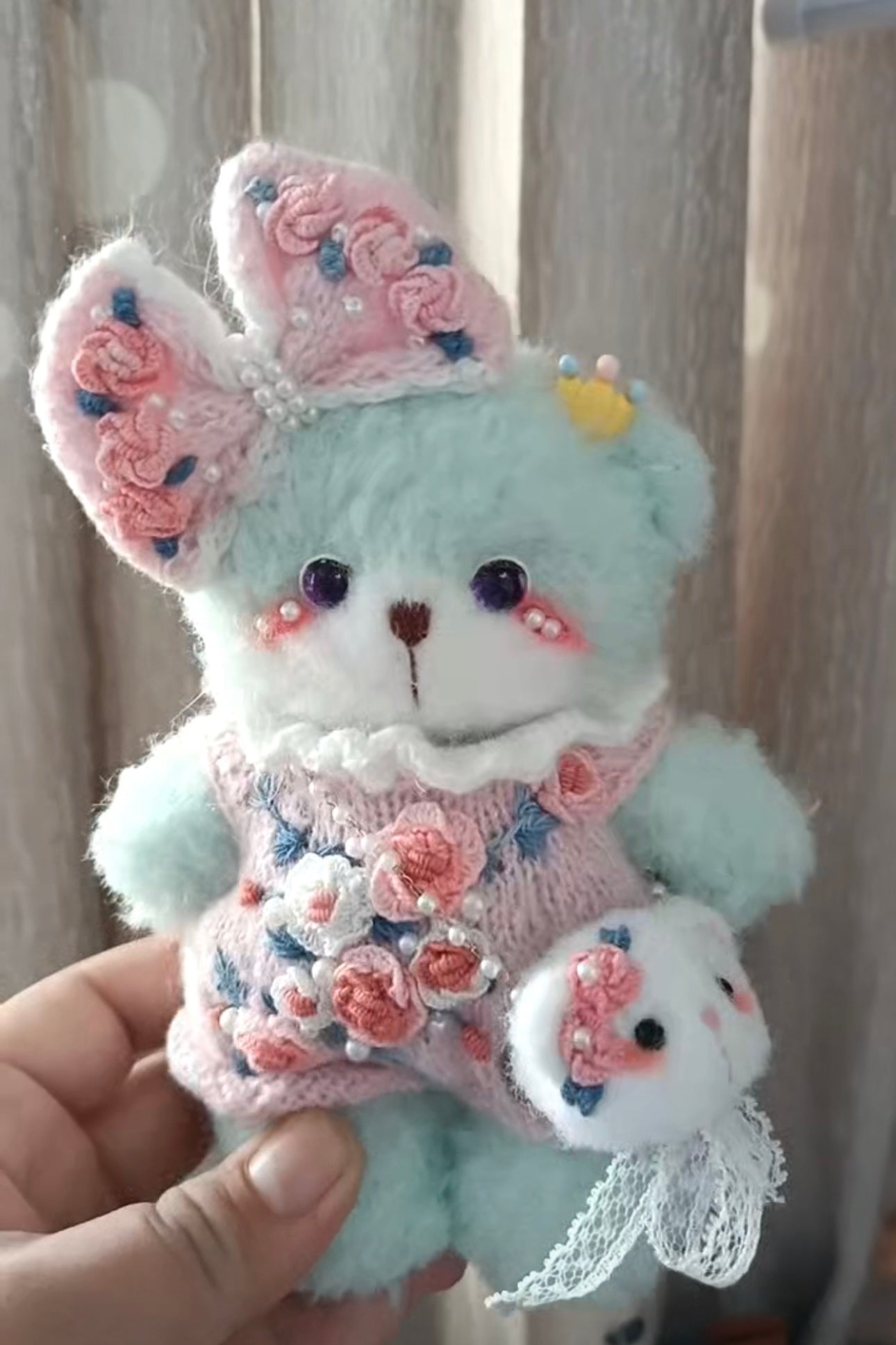 Knitted Bear(15 cm/6 inch)