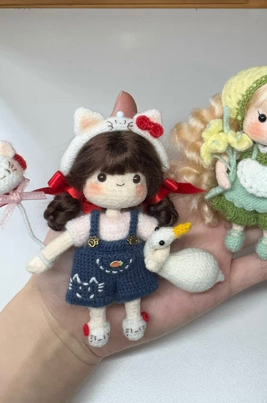Goose Girl/Mini Girl/Hello Kitty(12 cm/4.7 inch)
