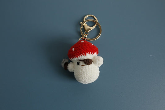 Pirate Mushroom Keychain