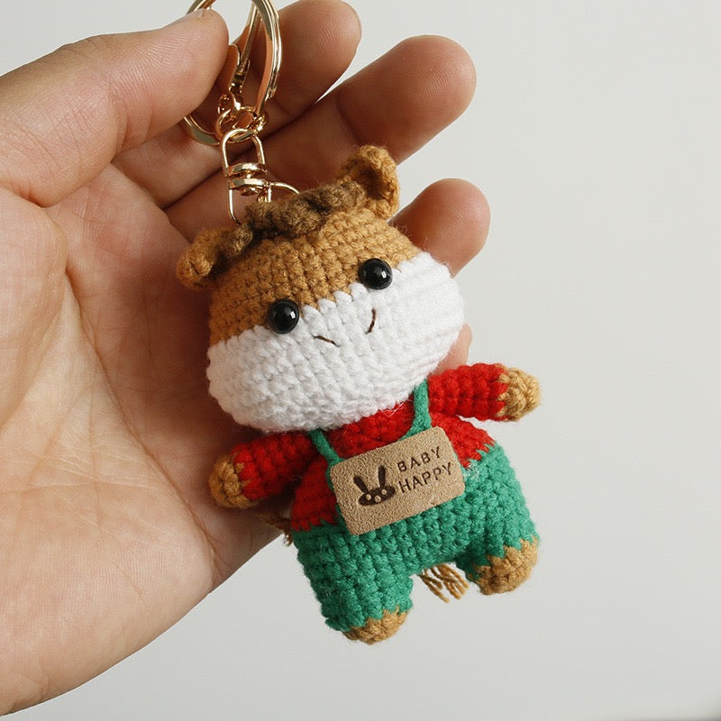 Christmas Animals Keychain
