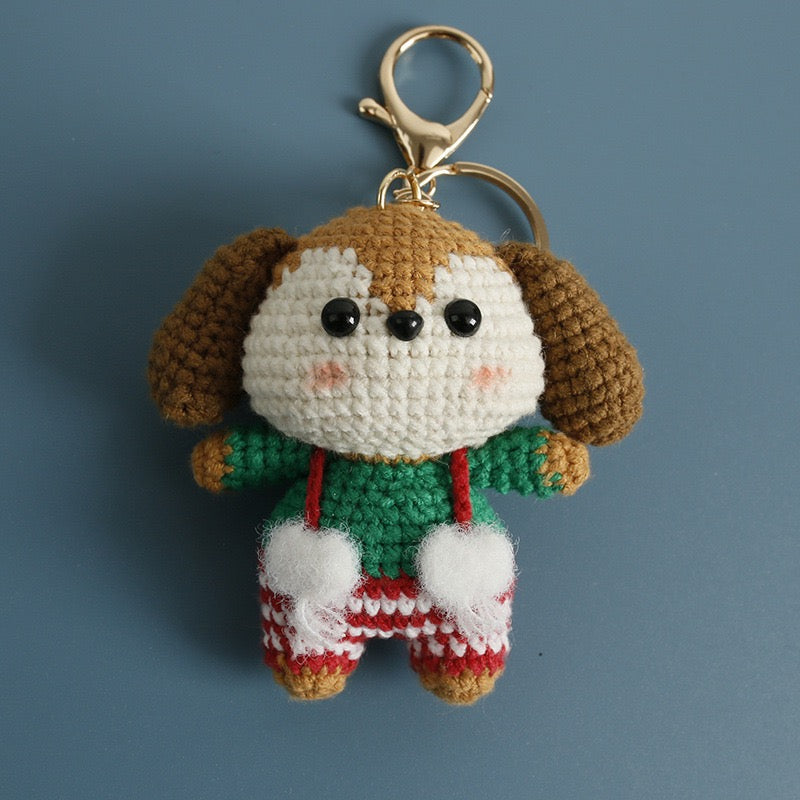Christmas Animals Keychain