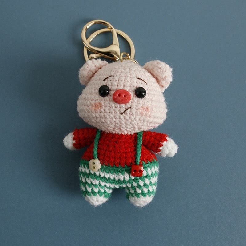 Christmas Animals Keychain