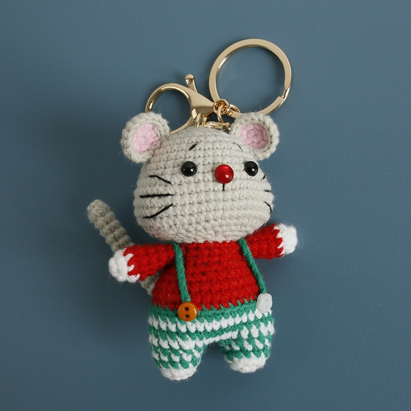 Christmas Animals Keychain