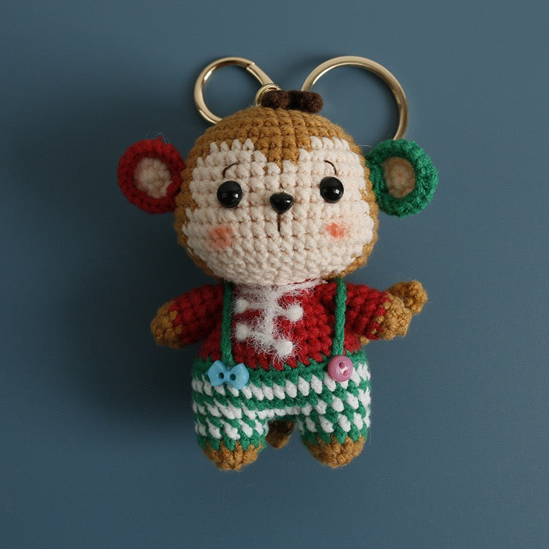 Christmas Animals Keychain