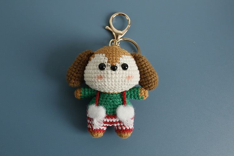 Christmas Animals Keychain