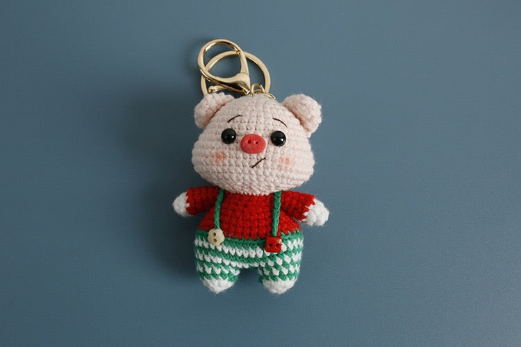 Christmas Animals Keychain