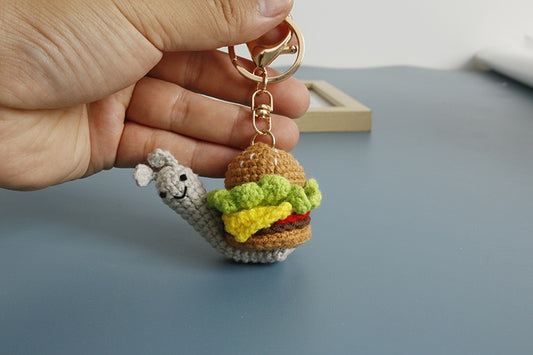 Hamberg Snail Keychain