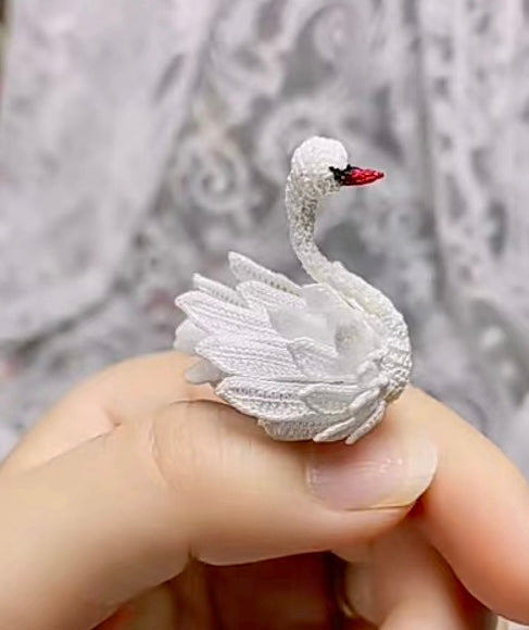 Swan- Micro Crochet