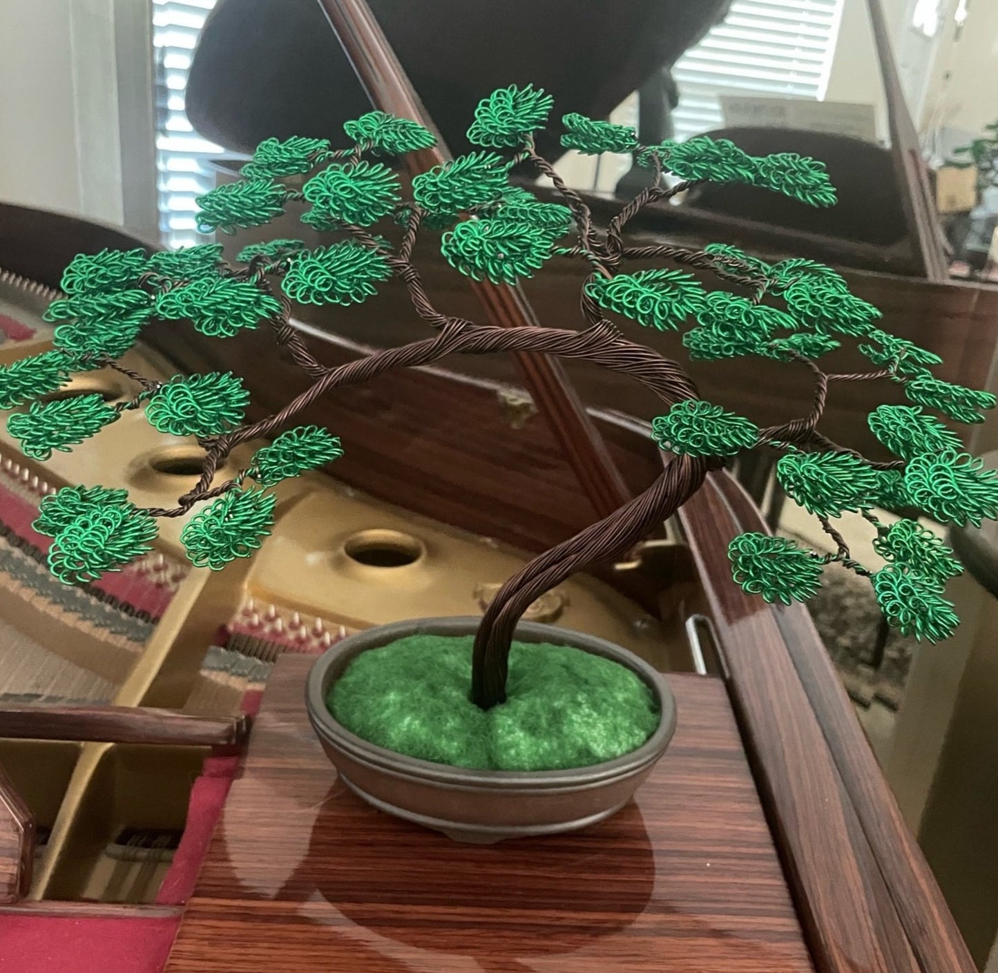 Green Bonsai Tree(12 inch)